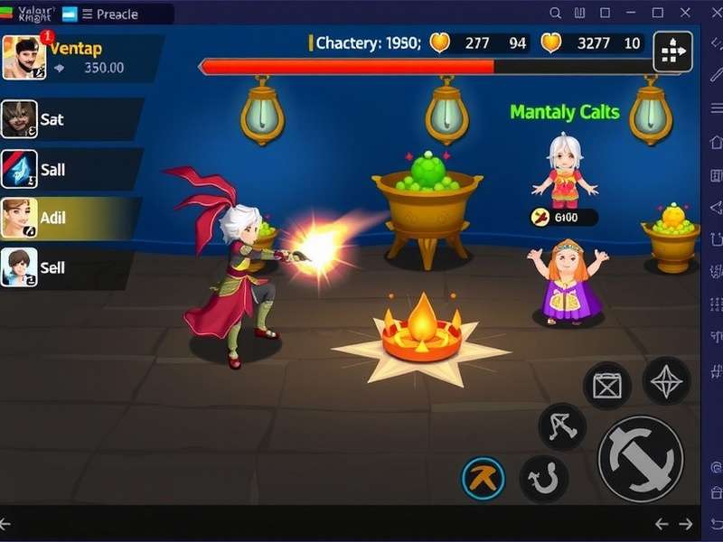 Valor S Knight character customization screen